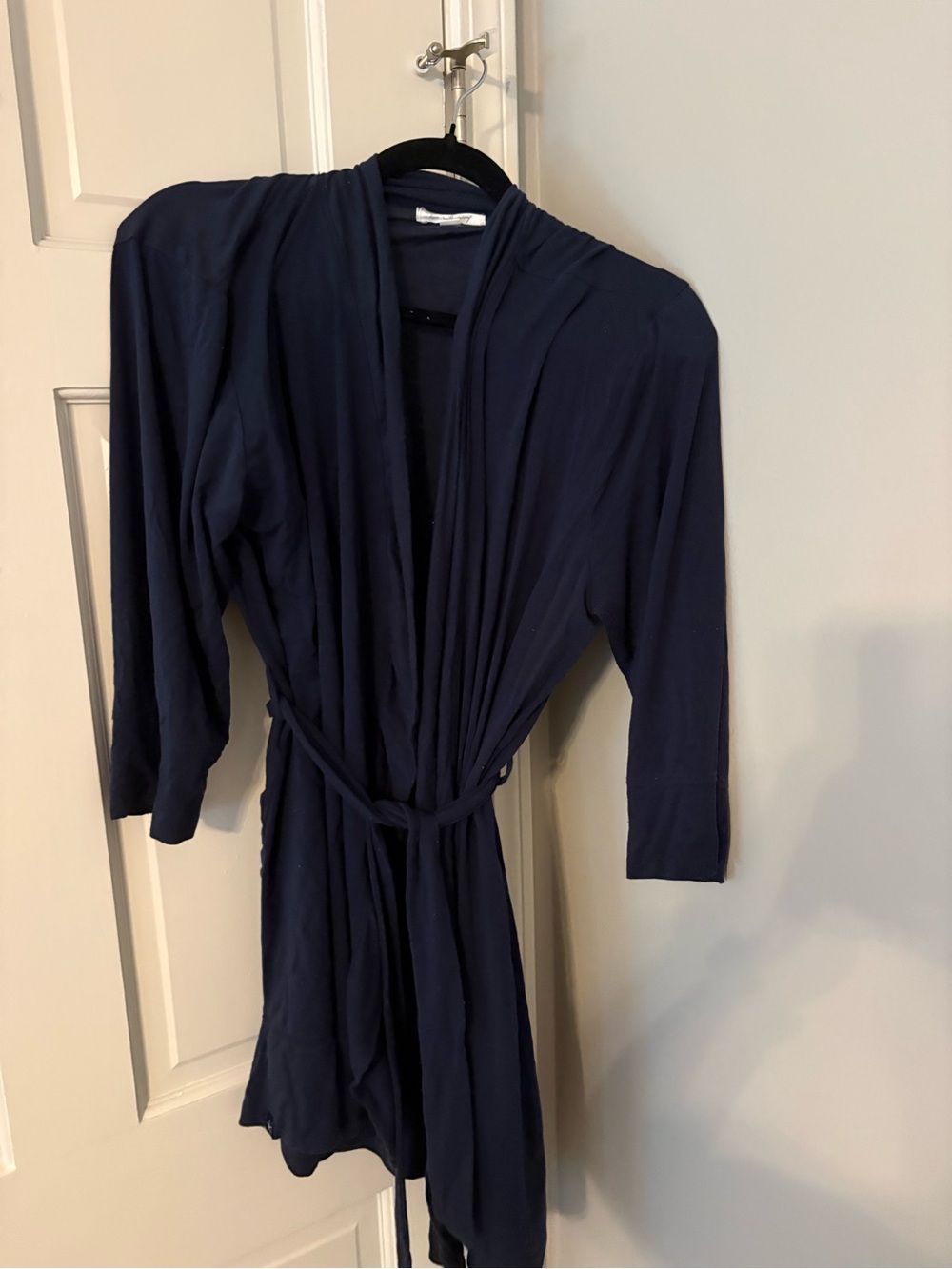 Barefoot Dreams Navy Robe